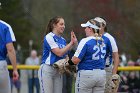 Softball vs Emerson 1  Wheaton College Softball vs Emerson in game 1 of a doubleheader. - Photo By: KEITH NORDSTROM : Wheaton, Softball